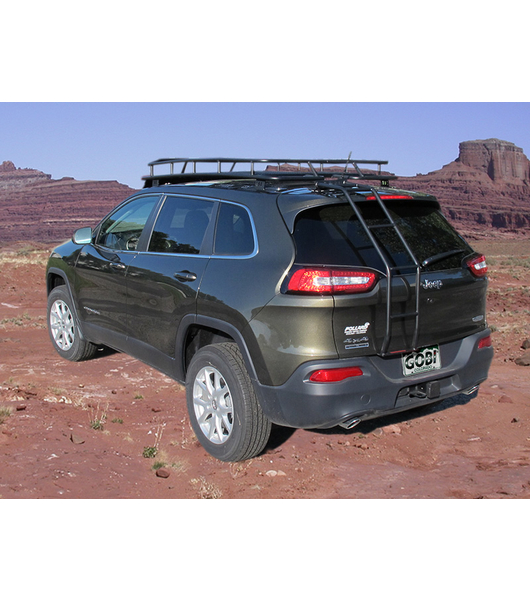 JEEP CHEROKEE KL· RANGER RACK · 4 Independent LED Lights· NO SUNROOF Gobi Racks