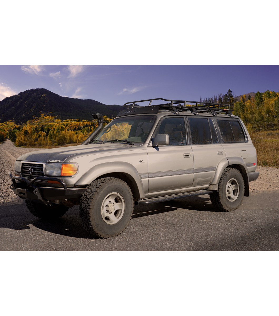 TOYOTA LAND CRUISER 80 STEALTH RACK 4 Independent LED Lights WITH 