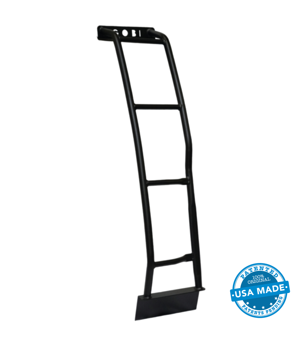 TOYOTA FJ CRUISER LADDER· WITH SPARE TIRE · DRIVER SIDE Gobi Racks