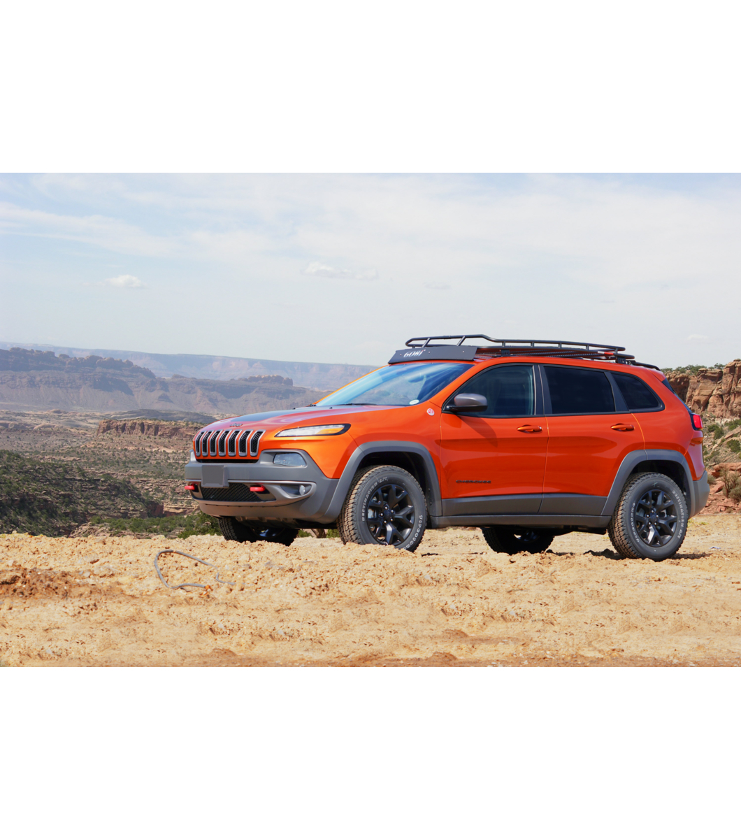 JEEP CHEROKEE KL· STEALTH RACK · MultiLight Setup· NO SUNROOF Gobi Racks