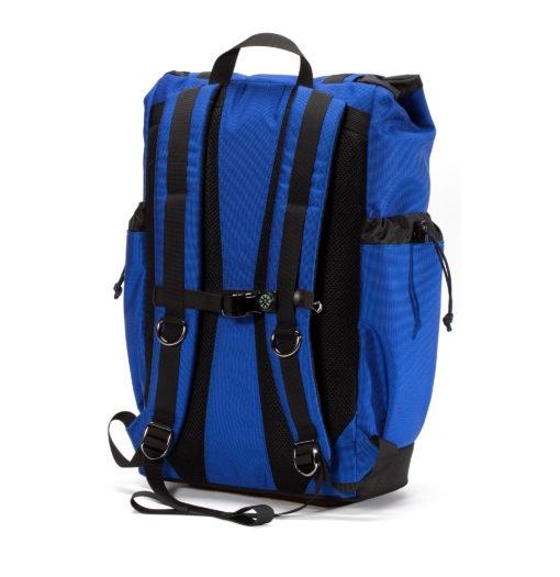 Royal Blue and Black Getaway Backpack